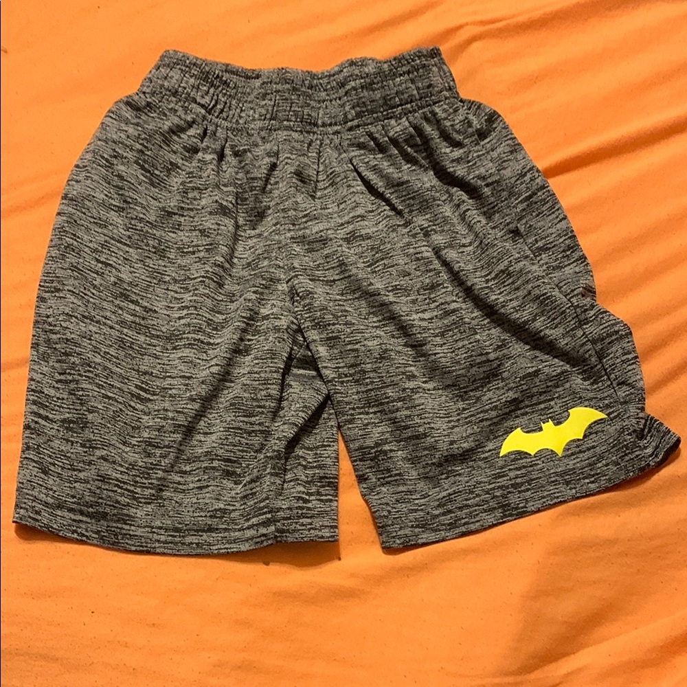 Jump Gray and Yellow Athletic Shorts